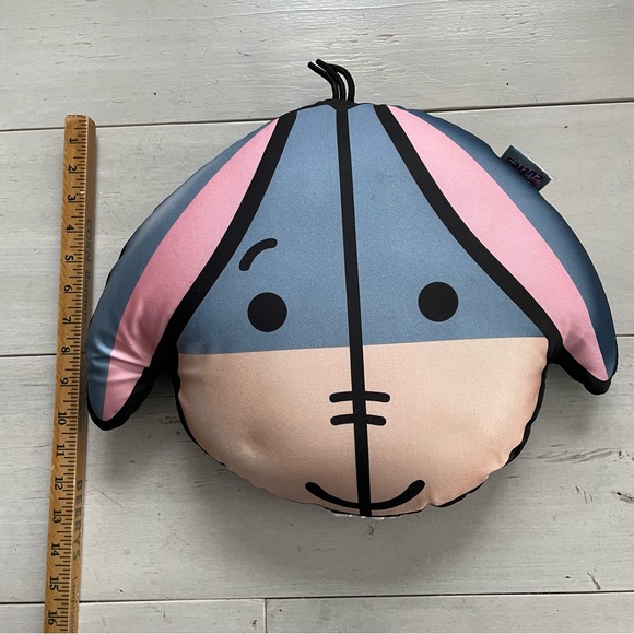 Eeyore Disney Cuties Blue Tan Pink Black Squish Pillow Y2K Winnie the Pooh - Picture 5 of 6